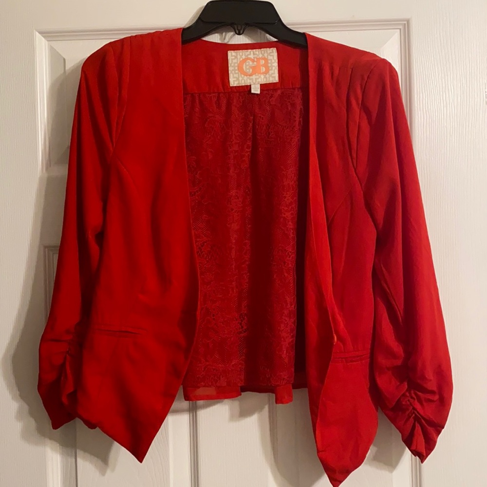 Gianni Bini GB Red Blazer